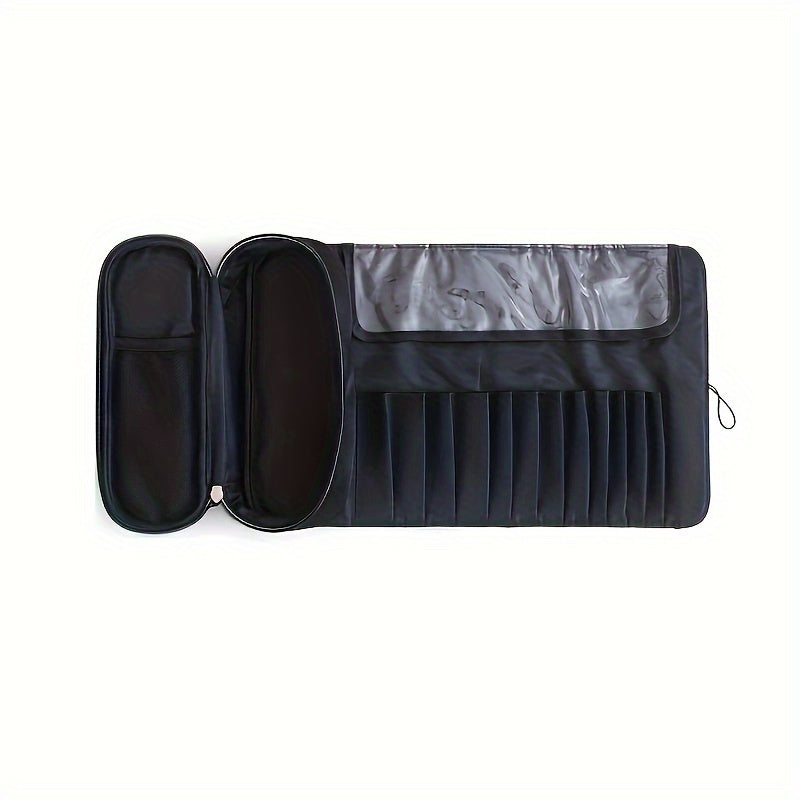 Bolsa de almacenamiento de brochas de maquillaje de gran capacidad,