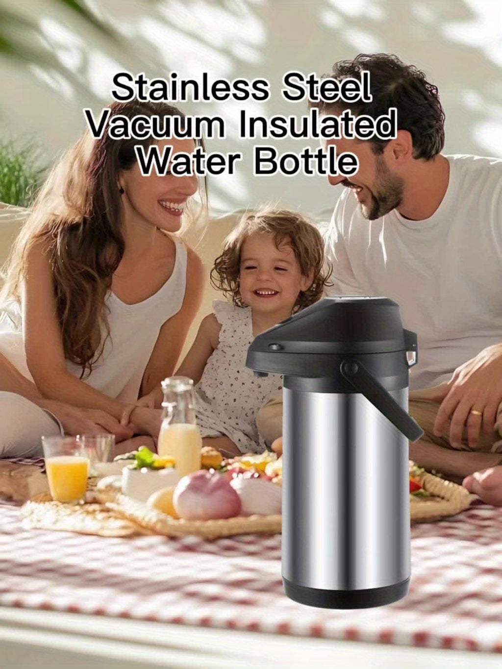 Airpot Hot & Cold Drink Dispenser, Coffee Dispenser, Stainless Steel Thermos Urn