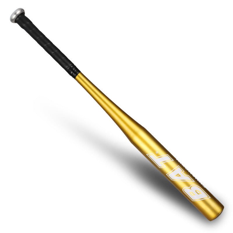 Bate de béisbol gruesa de aleación de aluminio, 20 pulgadas, cinco colores, deportes al aire libre, persona en casa, autodefensa