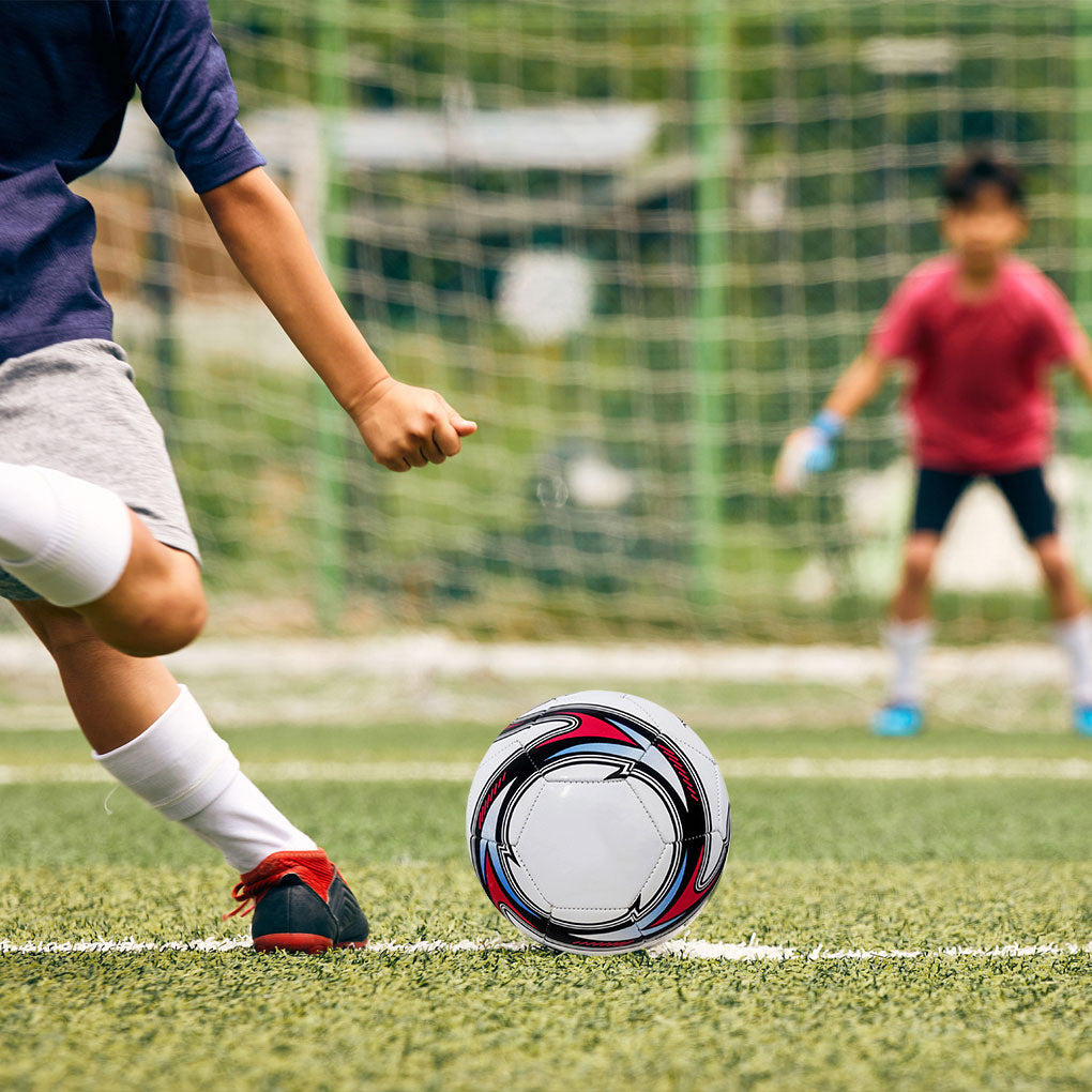 Pelotas de fútbol mundiales, talla oficial 5, costura a máquina, PVC, sin costuras, resistentes al desgaste, antideslizantes, juego de partido al aire libre, entrenamiento de fútbol