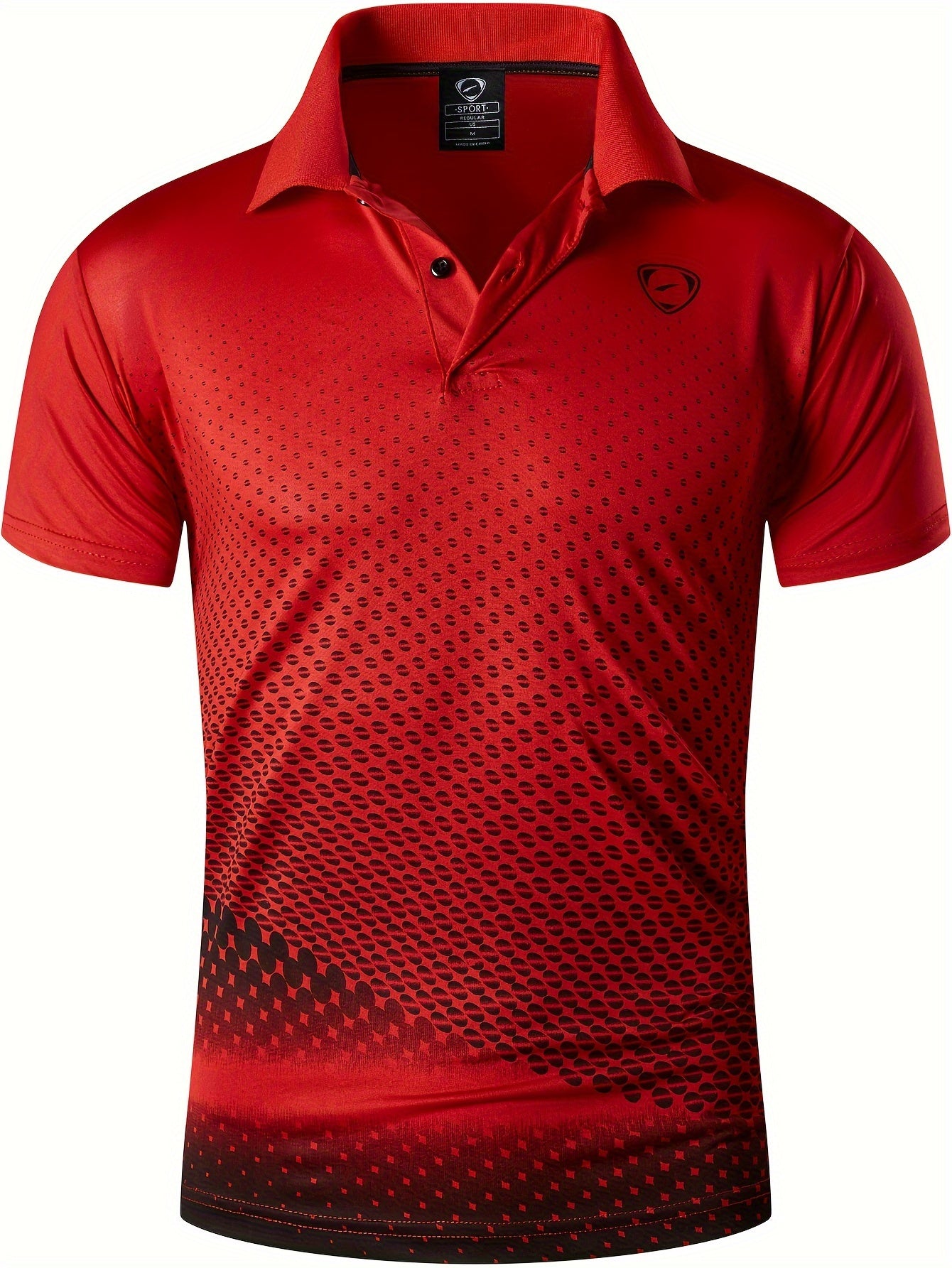 Jeansian Men's Sport Tee Shirts Tshirt T-Shirt Poloshirts Short Sleeve Tennis Golf Bowling LSL195