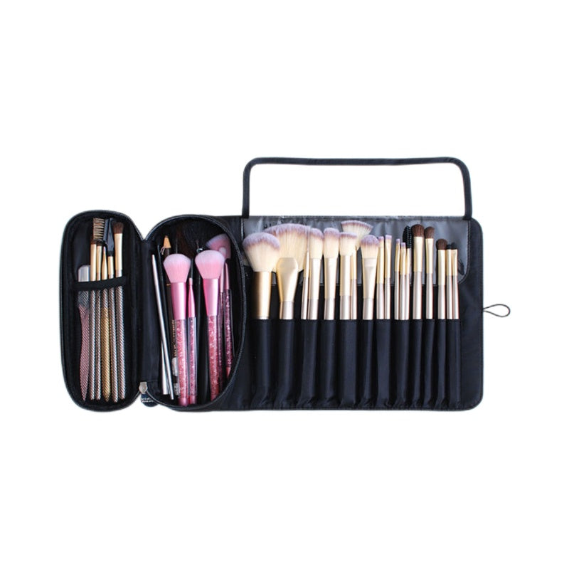 Bolsa de almacenamiento de brochas de maquillaje de gran capacidad,