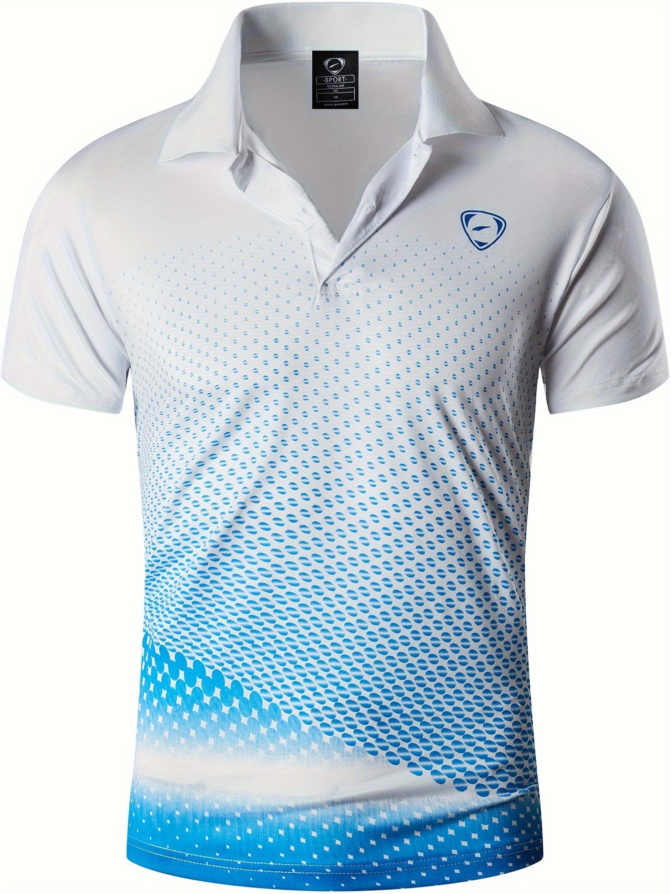 Jeansian Men's Sport Tee Shirts Tshirt T-Shirt Poloshirts Short Sleeve Tennis Golf Bowling LSL195