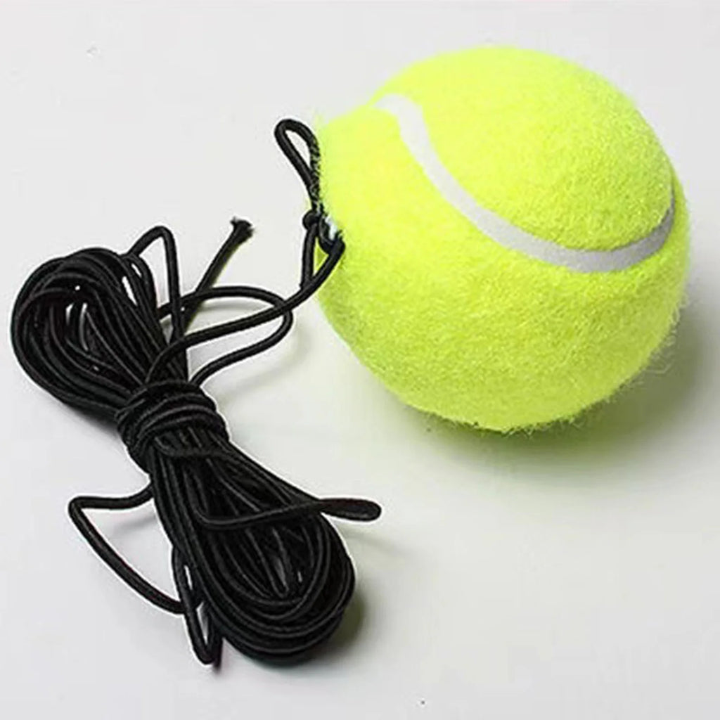 Entrenador de tenis, pelota de rebote, equipo de entrenamiento individual principiantes, ejercicio de un solo jugador, autopráctica para parque, jardín, patio trasero