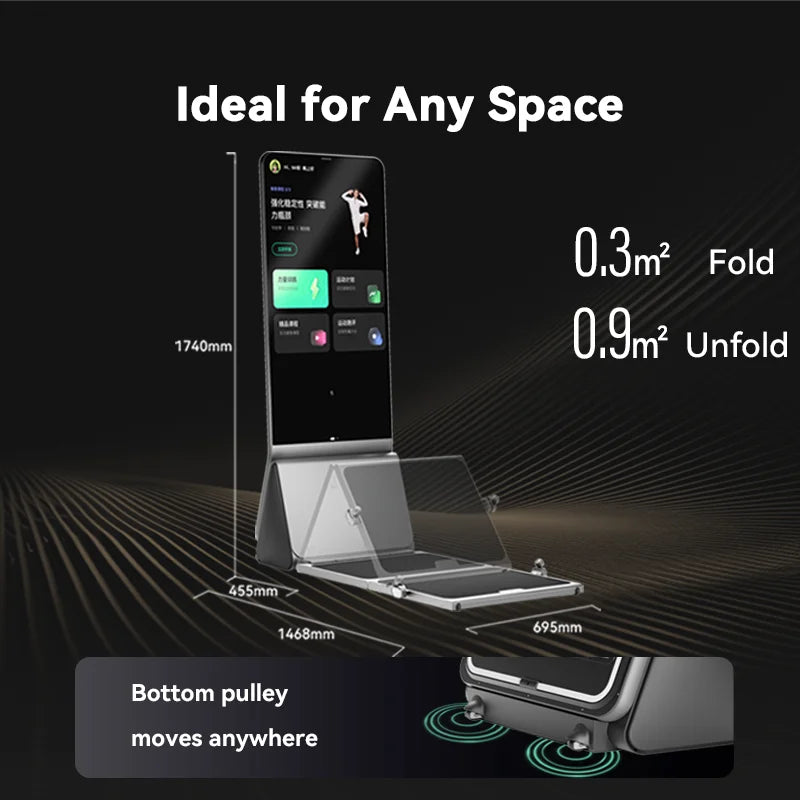 Smart Touch - Pantalla táctil, máquina inteligente de fitness para gimnasio en casa, ejercicios de musculación, pecho, Pilates corporativo