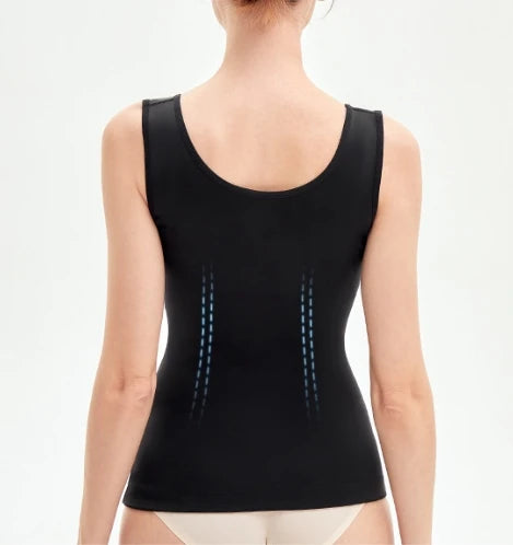 Women's Seamless Body Shaping Corset Factory's Waist Suspenders with Belly Support Vest Top Beauty Enhancing Shapers