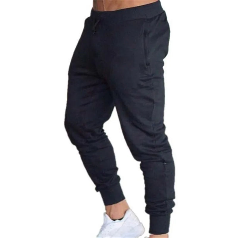 Pans para correr grises musculosos para Fitness, gym