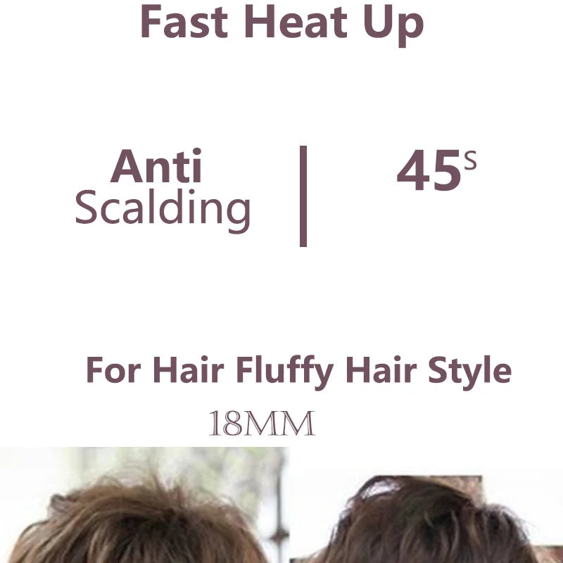 Rizador de pelo, cepillo alisador de pelo, peine calefactor caliente, estilizador de pelo liso, rizador de pelo ondulado, peine rizador de pelo