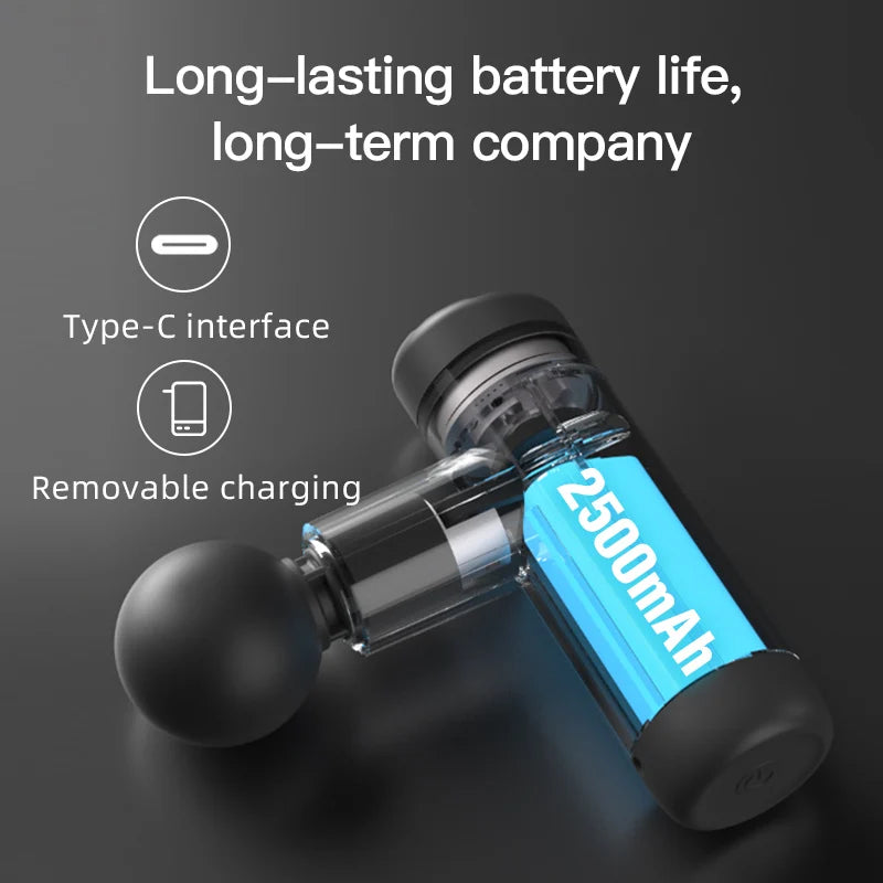 Booster Mini X pistola de masaje percusión masajeador de espalda y cuello vibradores eléctricos portátil Fitness Mini máquina de masaje corporal