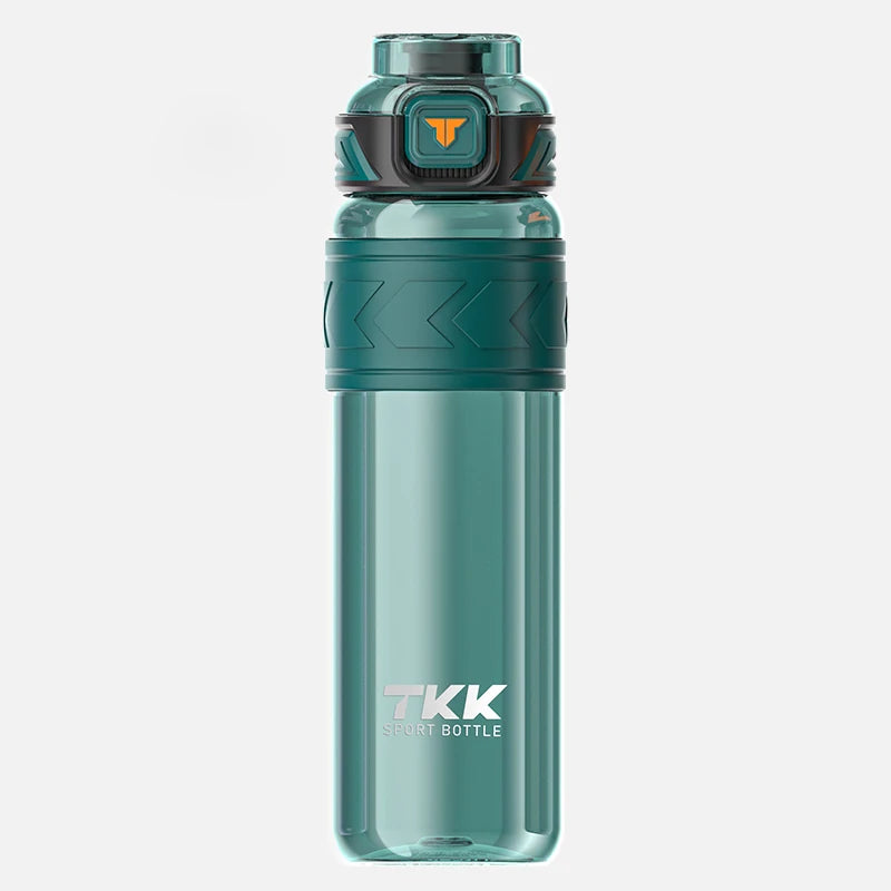 botella de agua deportiva Tritan sin BPA pajita portátil a prueba de fugas plástico Drinkware hervidor de Fitness al aire libre