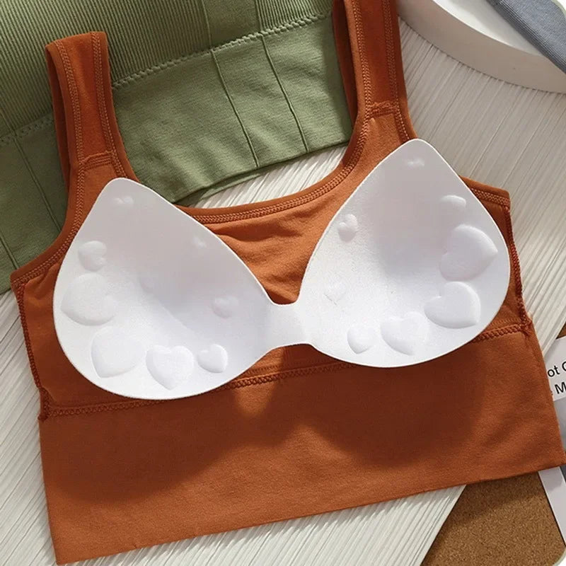 Sujetador deportivo transpirable para mujer, Top deportivo antisudor