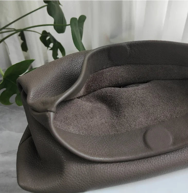 Bolsos de diseño de cuero genuino nuevo bolso de mano bolsillo para teléfono de noche de alta calidad para mujer