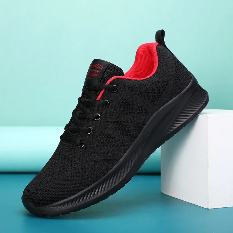 TENIS deporte para hombre, deportivos para correr, malla, ligeros, para exteriores, Fitness