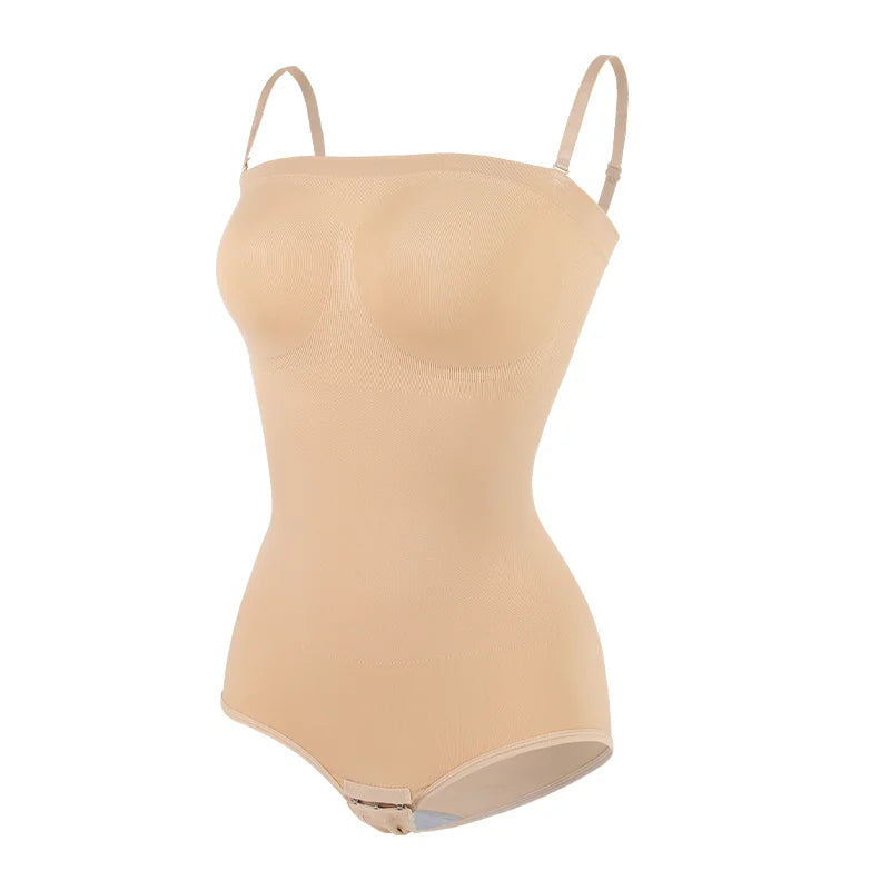 Body sin tirantes para mujer, ropa moldeadora sin costuras, Tops Tude, moldeador de cuerpo, entrenador de cintura de compresión, levantador de glúteos con realce, moldeador sin espalda
