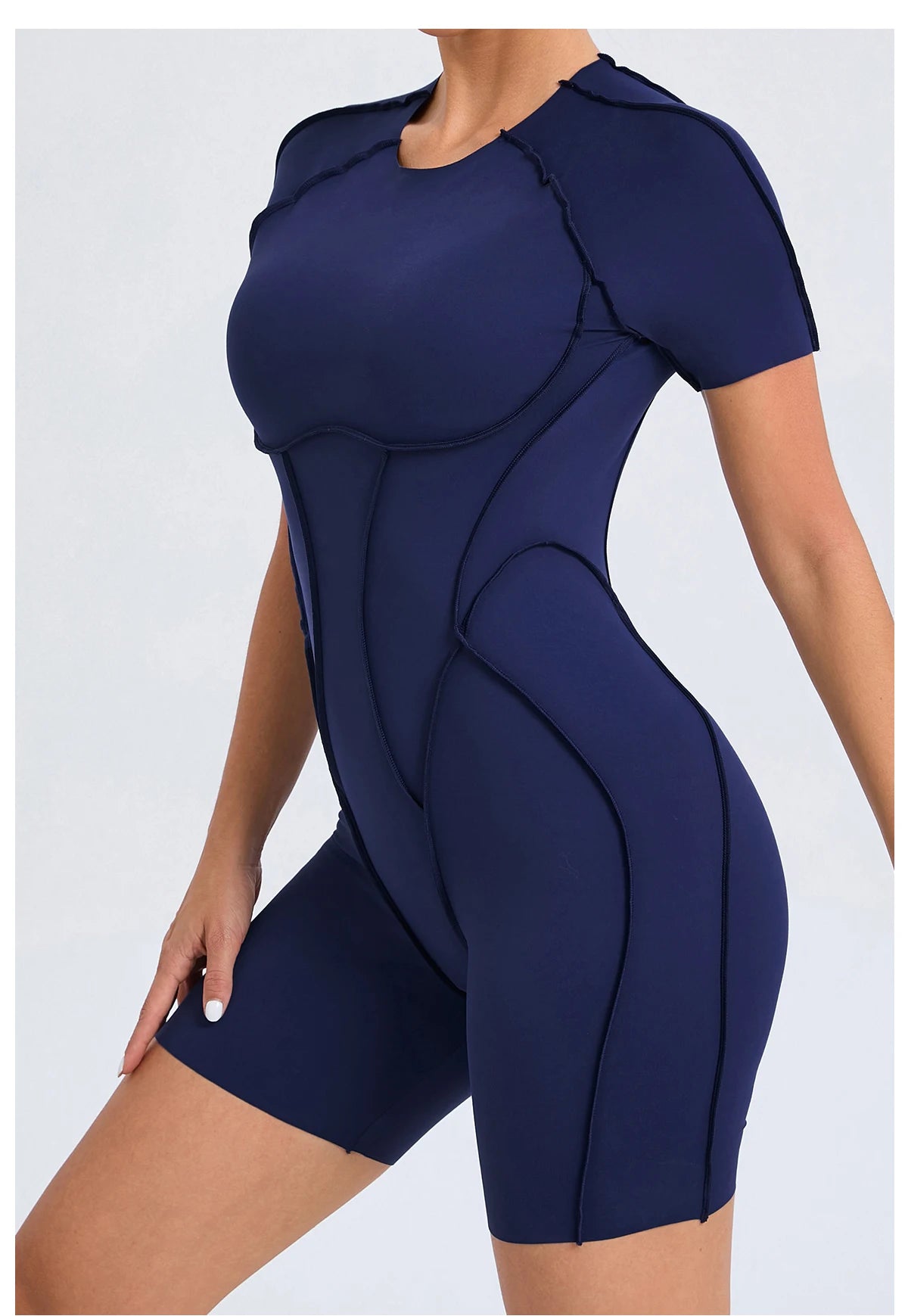 Mono corto, ropa de gimnasio para mujer, ropa deportiva