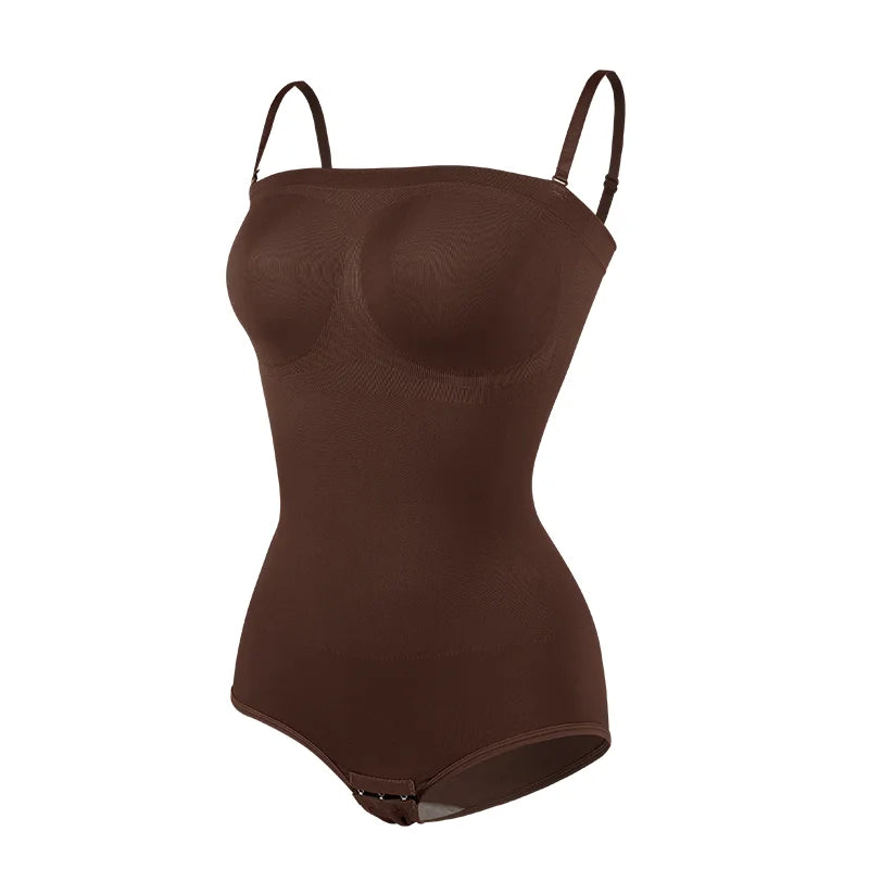 Body sin tirantes para mujer, ropa moldeadora sin costuras, Tops Tude, moldeador de cuerpo, entrenador de cintura de compresión, levantador de glúteos con realce, moldeador sin espalda