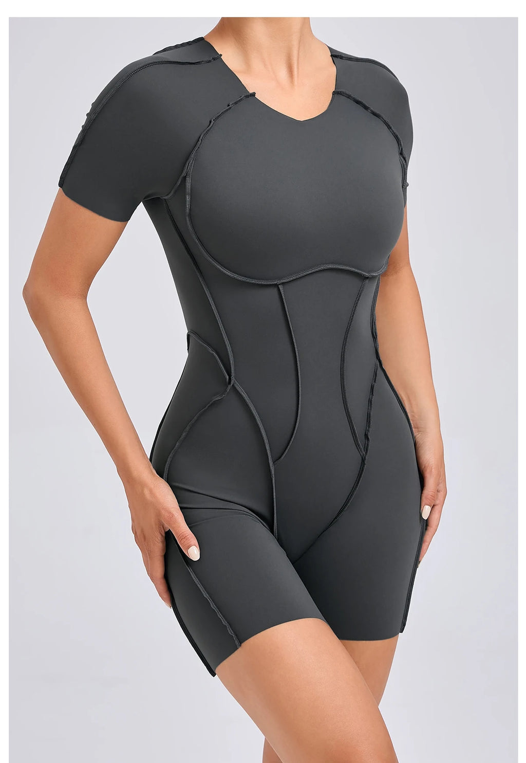 Mono corto, ropa de gimnasio para mujer, ropa deportiva