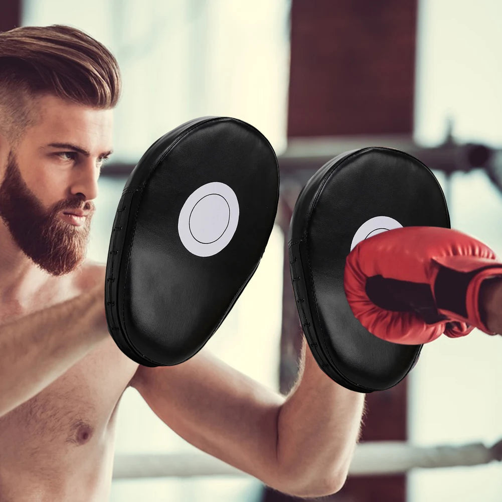 Almohadillas de boxeo curvadas para entrenamiento de artes marciales MMA