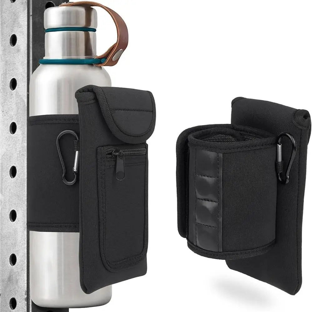 Funda elástica, para botella de gym, magnética elástica, impermeables para botellas de agua
