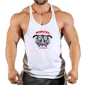 Stringer-Camiseta sin mangas de gimnasio para hombre, ropa de Fitness, chaleco de Culturismo