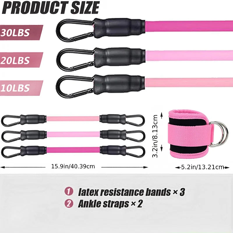 Hebilla de tobillo para fitness, entrenamiento de piernas,