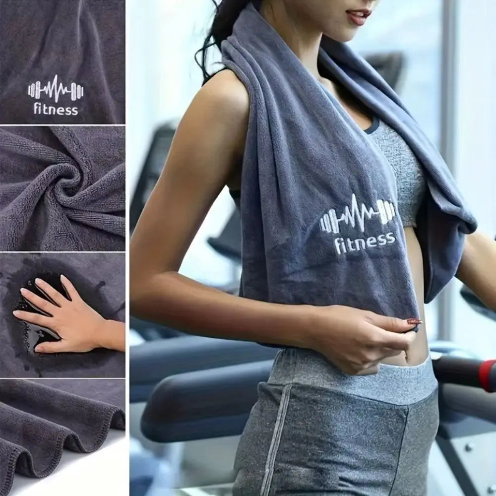 Toalla deportiva portátil de secado rápido, toalla absorbente suave y ligera, toallas de microfibra para acampar al aire libre