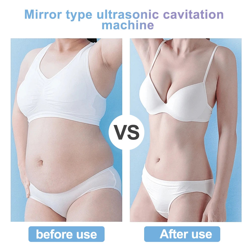 4 en 1 cuidado Facial 40K cavitación Lipo adelgazante liposucción ultrasónica cavitación máquina estiramiento de la piel dispositivo de elevación