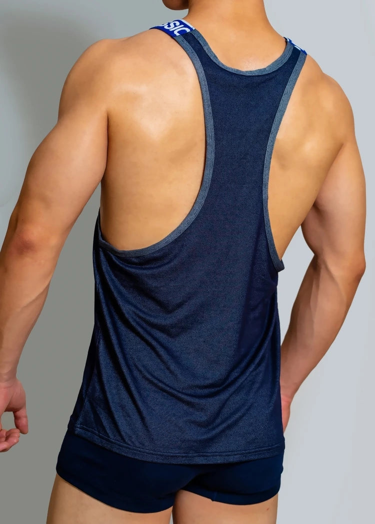 Playera sin mangas para Hombre, Fitness gym