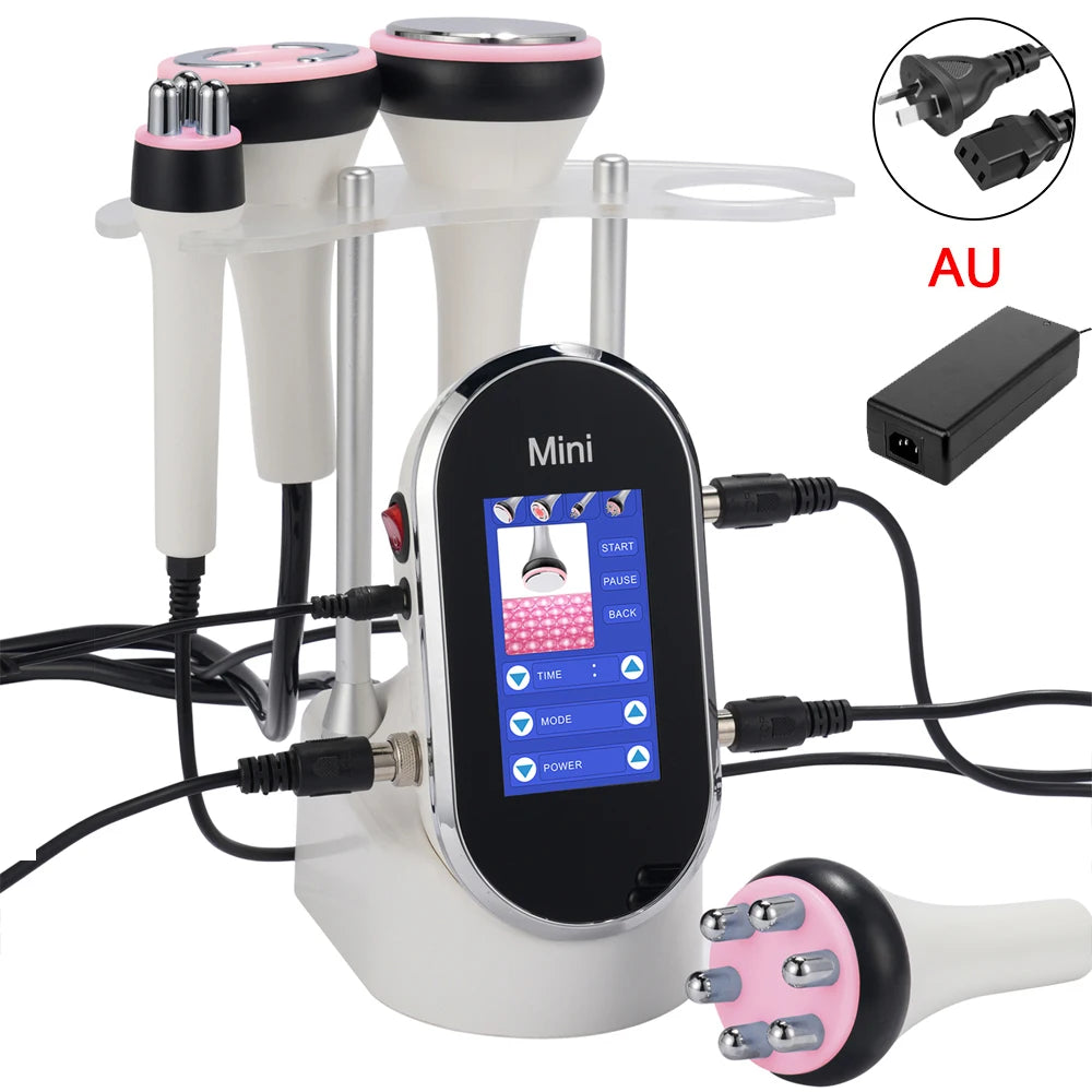 4 en 1 cuidado Facial 40K cavitación Lipo adelgazante liposucción ultrasónica cavitación máquina estiramiento de la piel dispositivo de elevación