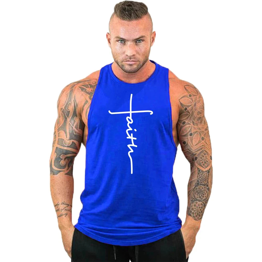Ropa de gimnasio para hombre, camiseta interior sin mangas, sudadera de marca, chaleco de entrenamiento, ropa deportiva