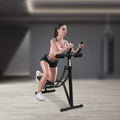 Equipo de entrenamiento Ab para gimnasio en casa, máquina de ejercicio abdominal y central plegable con pantalla Digital de 3 intensidades, 330 libras