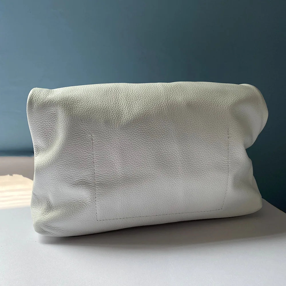 Bolsos de diseño de cuero genuino nuevo bolso de mano bolsillo para teléfono de noche de alta calidad para mujer