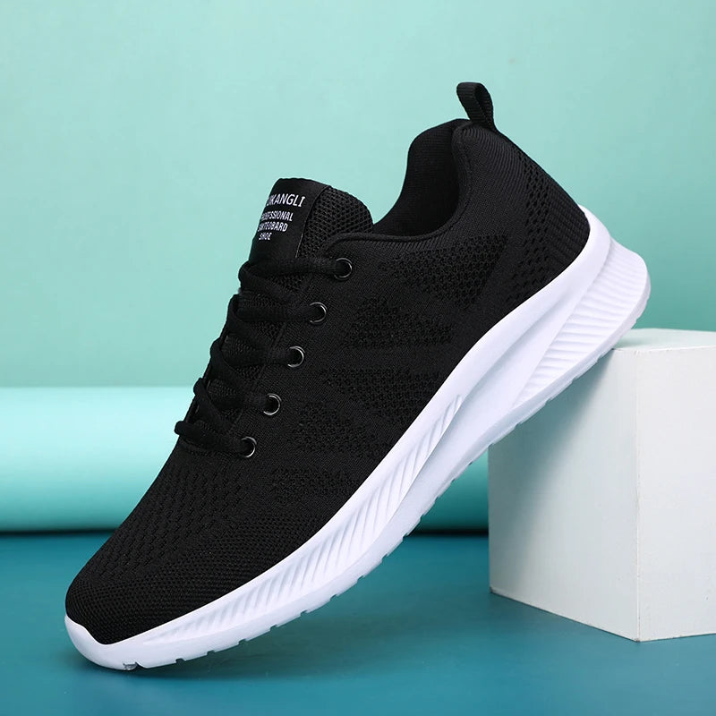 TENIS deporte para hombre, deportivos para correr, malla, ligeros, para exteriores, Fitness