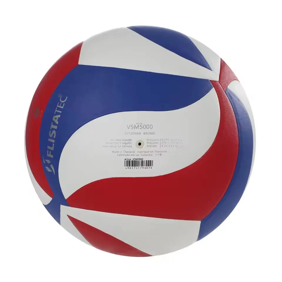 Voleibol de competición profesional Molten, fila dura, resistente al desgaste, adiestramiento en interiores y exteriores, talla 5 PU, NCAA 5000