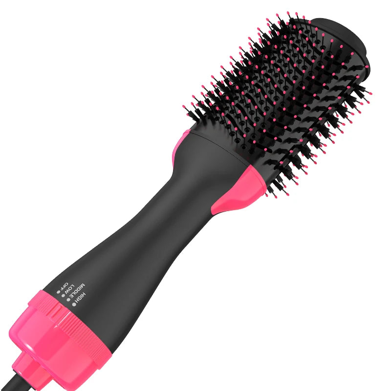 LISAPRO 2 en 1 secador de pelo de un solo paso y alisador de pelo, cepillo de aire caliente, rizador de pelo, belleza y estilismo de salud