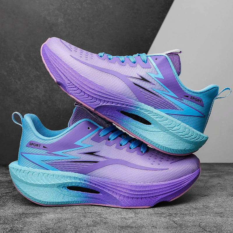 TENIS Deportivos Hombre y Mujer (elegir color)de Talla Grande, Transpirables y Ligeras con Placa de Carbono,