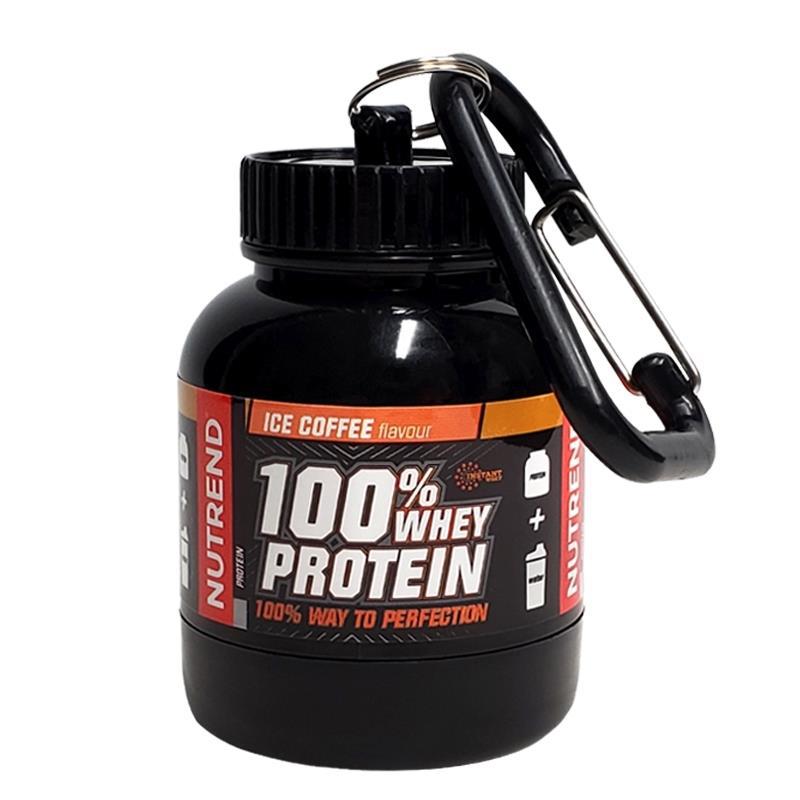 Contenedor portátil de suplemento de proteína en polvo, botella de almacenamiento ligera a prueba de fugas, 100/200ml