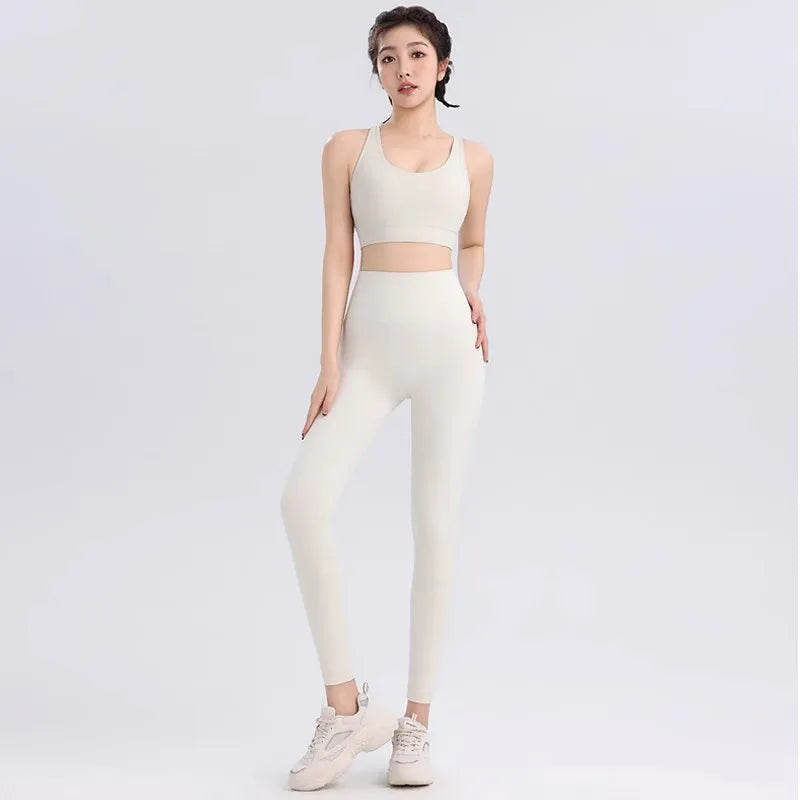 Conjunto de Yoga transpirable para mujer GYM