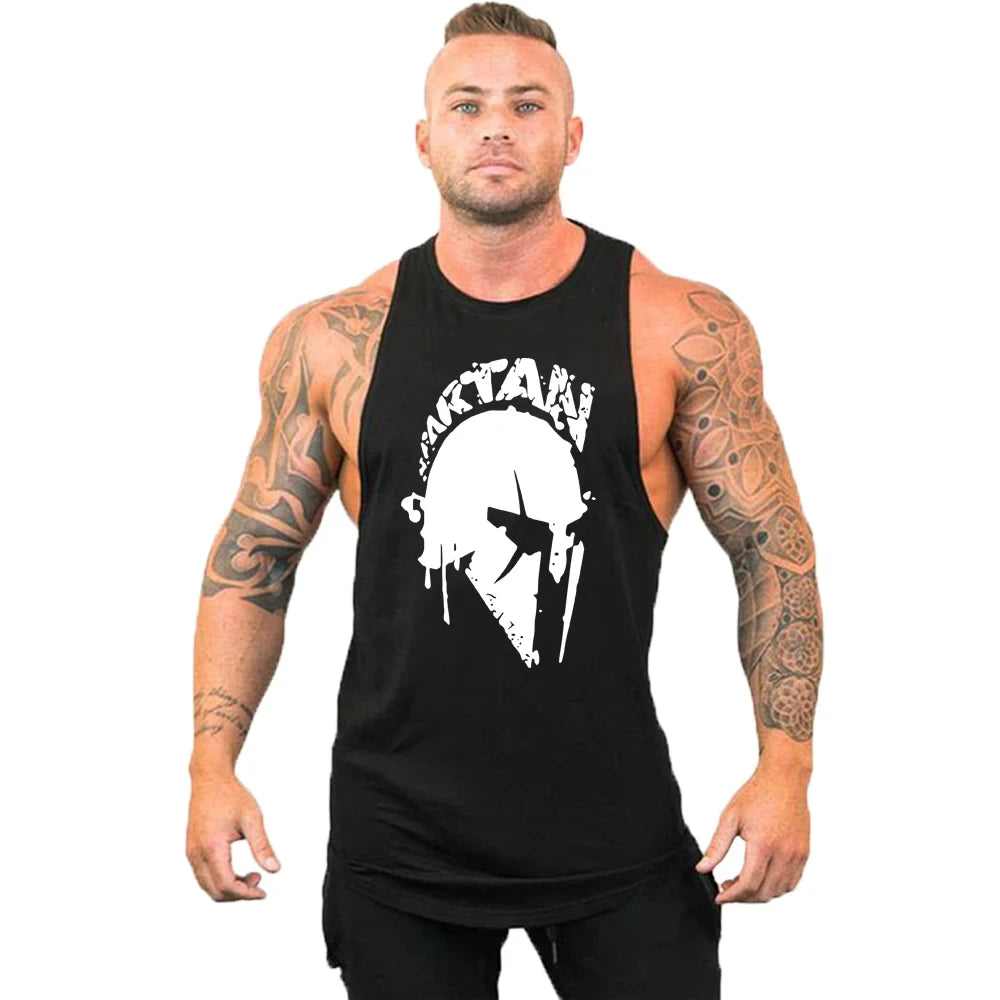 Ropa de gimnasio para hombre, camiseta interior sin mangas, sudadera de marca, chaleco de entrenamiento, ropa deportiva