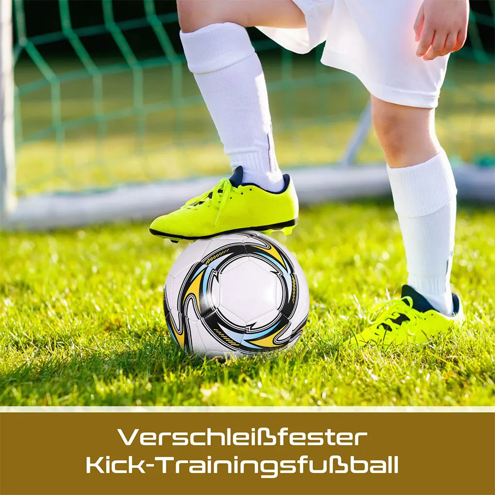 Pelotas de fútbol mundiales, talla oficial 5, costura a máquina, PVC, sin costuras, resistentes al desgaste, antideslizantes, juego de partido al aire libre, entrenamiento de fútbol