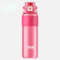 botella de agua deportiva Tritan sin BPA pajita portátil a prueba de fugas plástico Drinkware hervidor de Fitness al aire libre