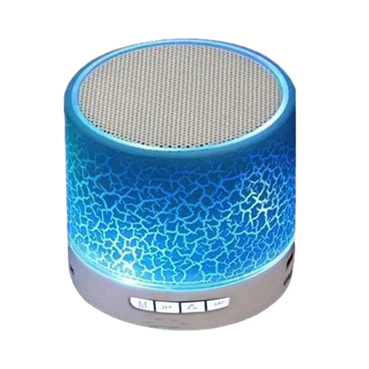 Mini altavoz inalámbrico, subwoofer, Dazzle Crackle Mini altavoz inalámbrico con luz de 7