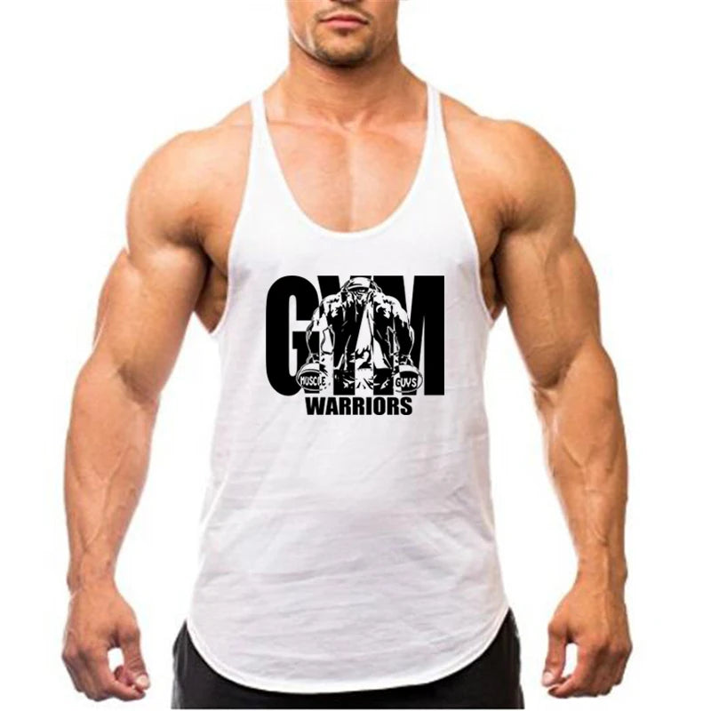 Camisetas sin mangas para culturismo y gimnasio