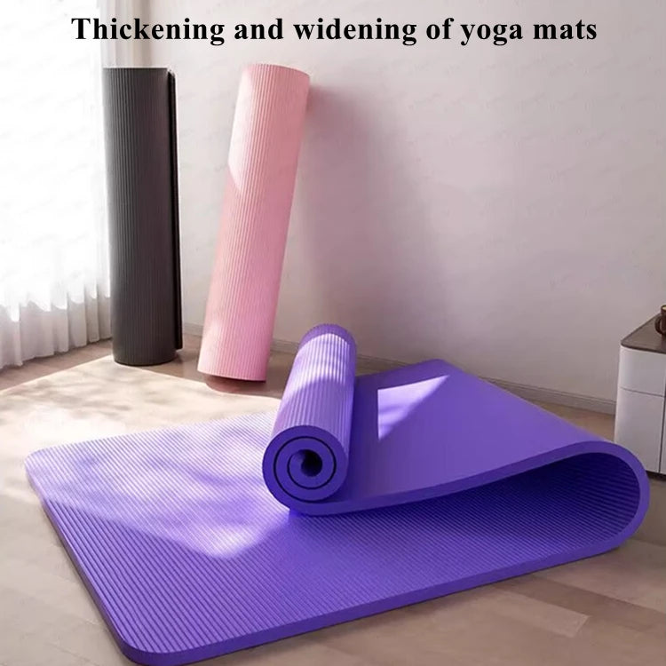 Estera de Yoga de 183 × 60cm de espesor, estera deportiva antideslizante para Fitness