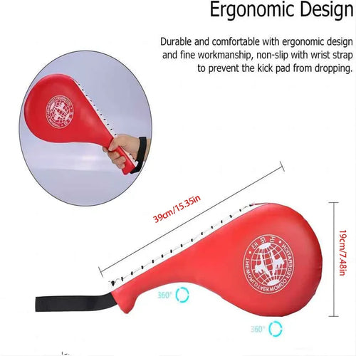 (1 par) equipo de entrenamiento, Taekwondo, boxeo, patadas laterales, práctica de artes marciales