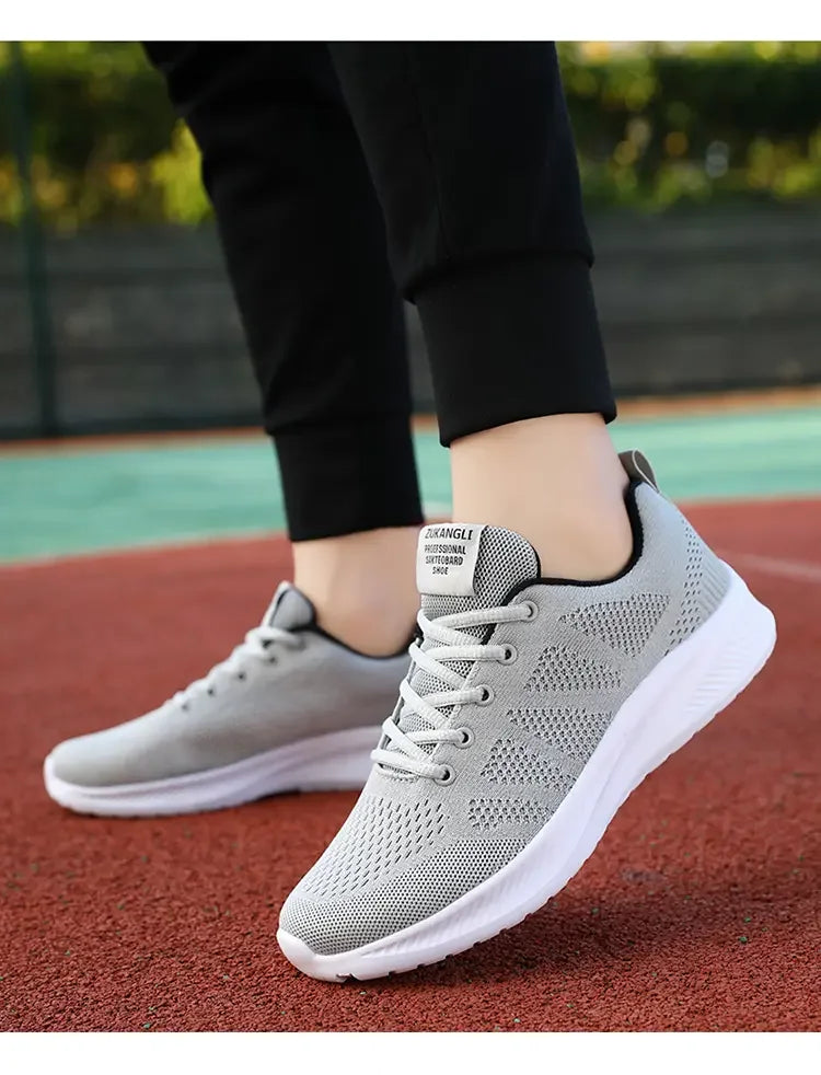 TENIS deporte para hombre, deportivos para correr, malla, ligeros, para exteriores, Fitness