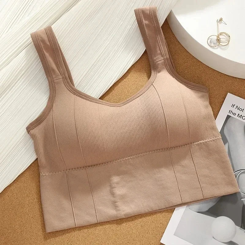 Sujetador deportivo transpirable para mujer, Top deportivo antisudor