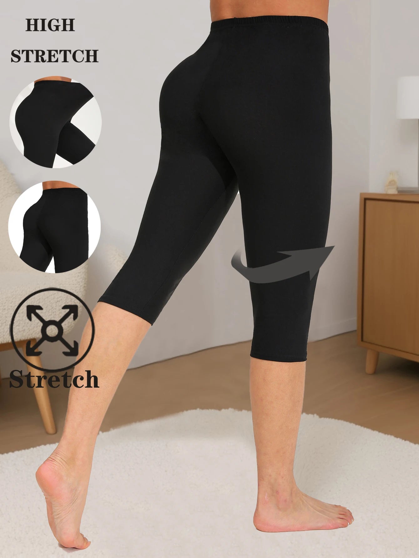 CUHAKCI Primavera Verano moda afilada Leggings de mujer Sexy Simple Color puro siete pantalones elásticos Fitness pantalones de Yoga atléticos