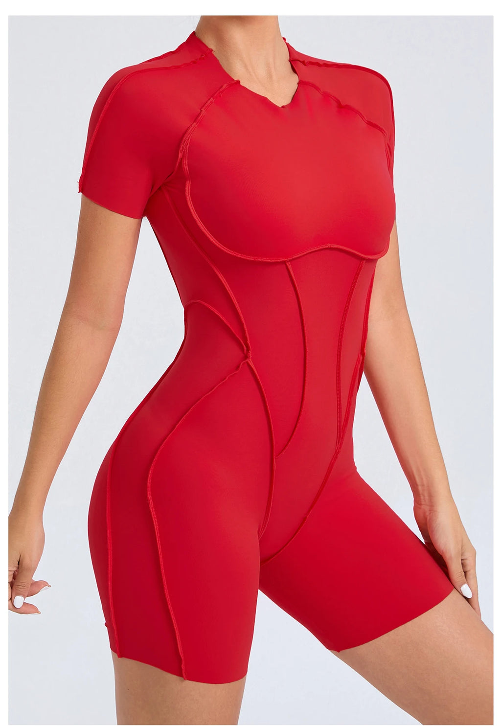 Mono corto, ropa de gimnasio para mujer, ropa deportiva