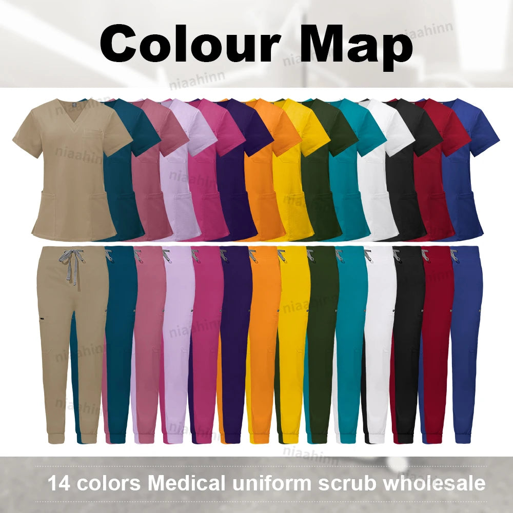 Ropa de Trabajo para médico y enfermera, mujeres y hombres